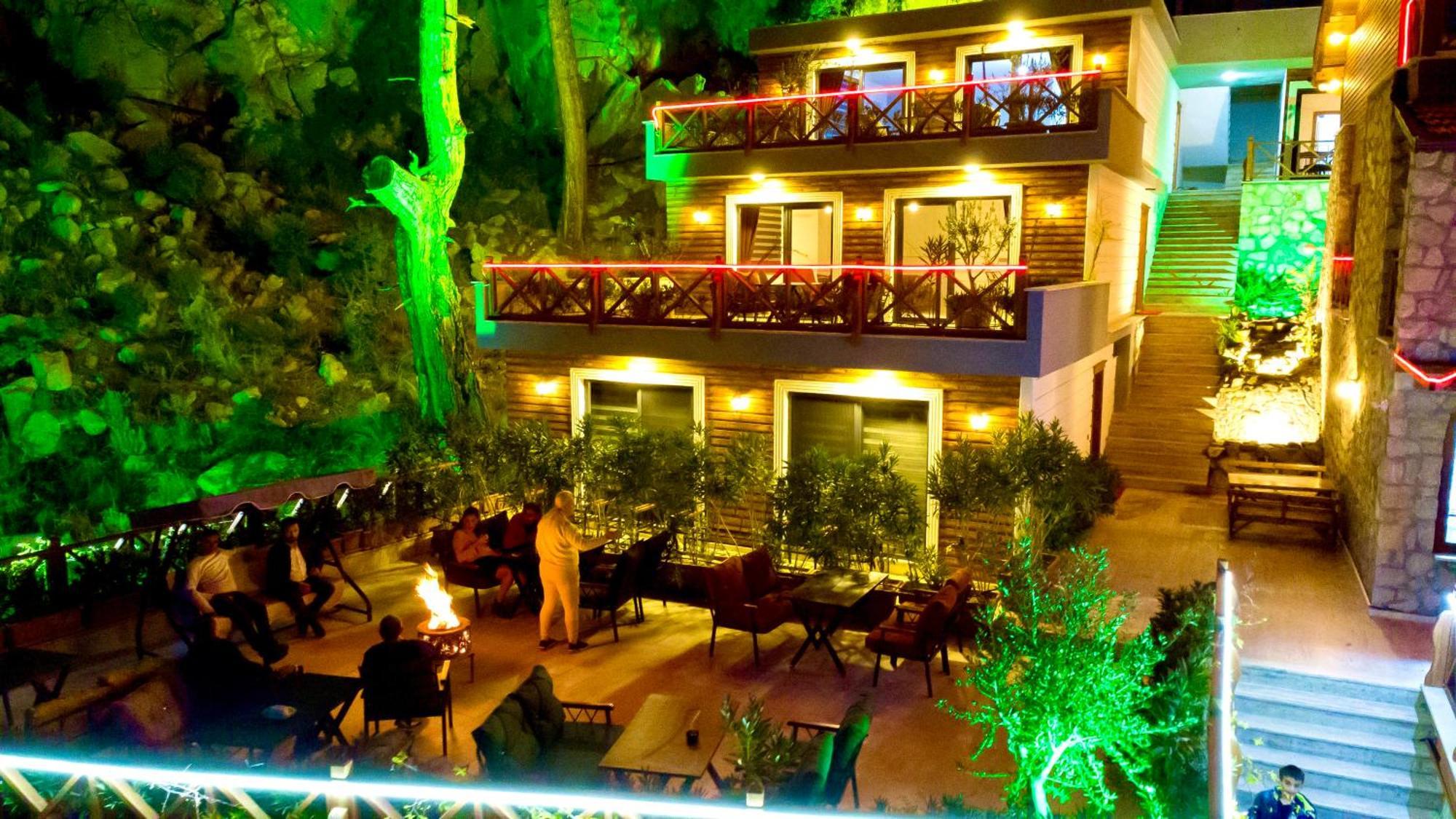 Villa Tas Konak Hacisekililer Bagian luar foto
