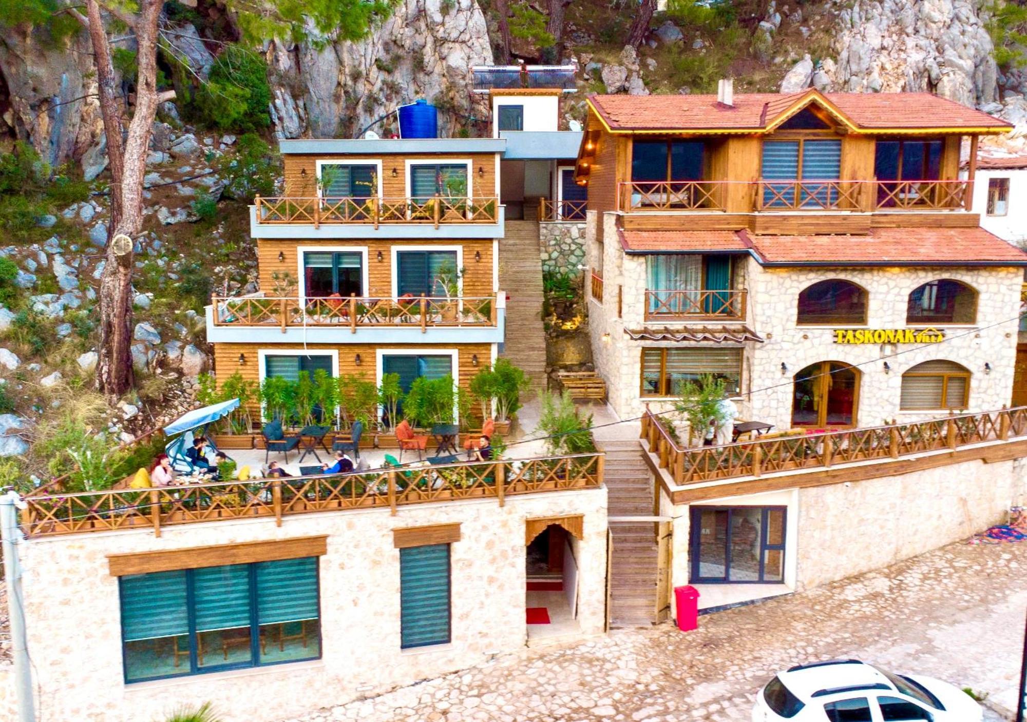 Villa Tas Konak Hacisekililer Bagian luar foto